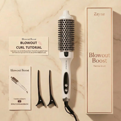ZAYNE Blowout Boost 5-in-1 Ionic Thermal Brush